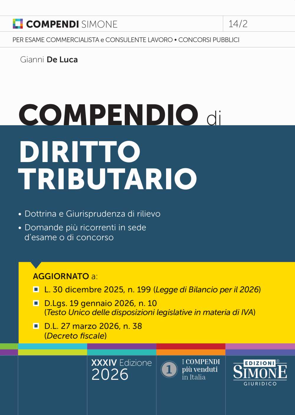 Compendio di Diritto Tributario Compendio di Diritto Tributario
