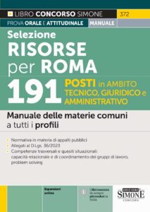 manuale concorso Selezione Risorse Roma SpA 2026