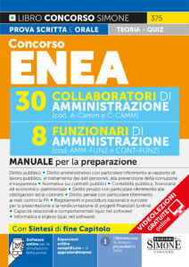 Concorso ENEA - 20 Collaboratori di Amministrazione - 8 Funzionari di Amministrazione - Manuale