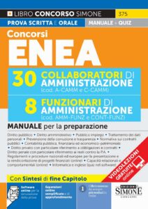 Manuale concorso ENEA 2026 per amministrativi amministrazione