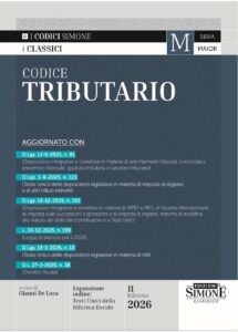 Codice Tributario aggiornato 2026