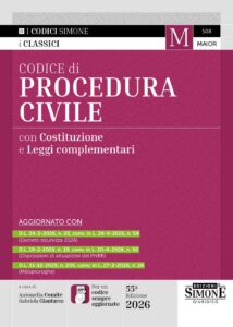 Codice di Procedura Civile 2026