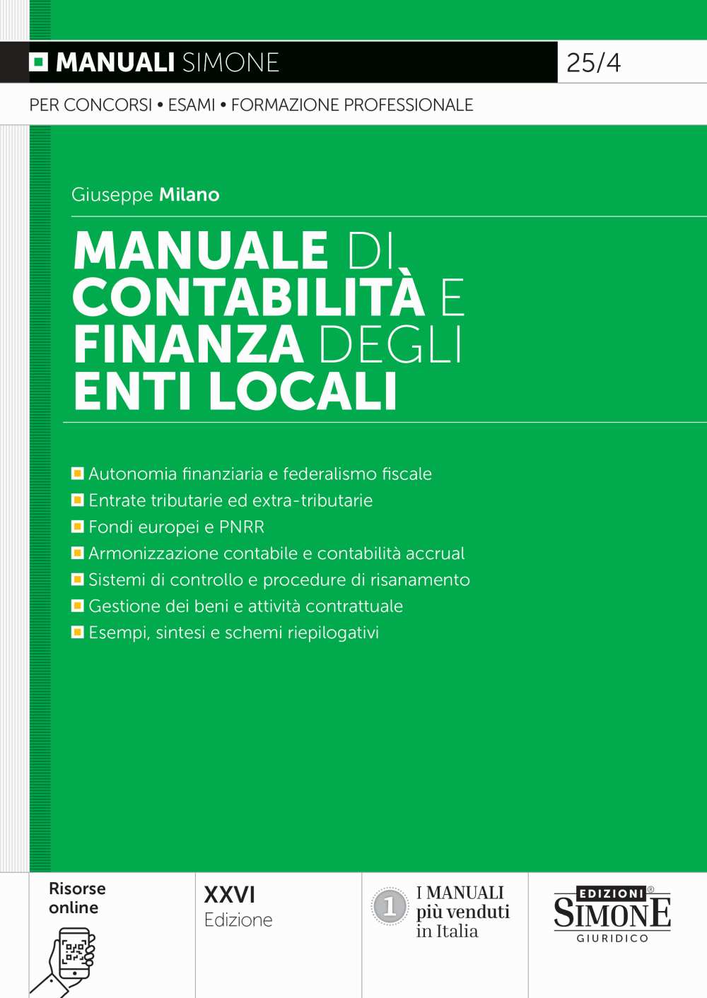Manuale di Contabilità e Finanza degli Enti Locali Manuale di Contabilità e Finanza degli Enti Locali