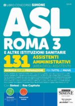 manuale concorso roma asl 3 assistenti amministrativi