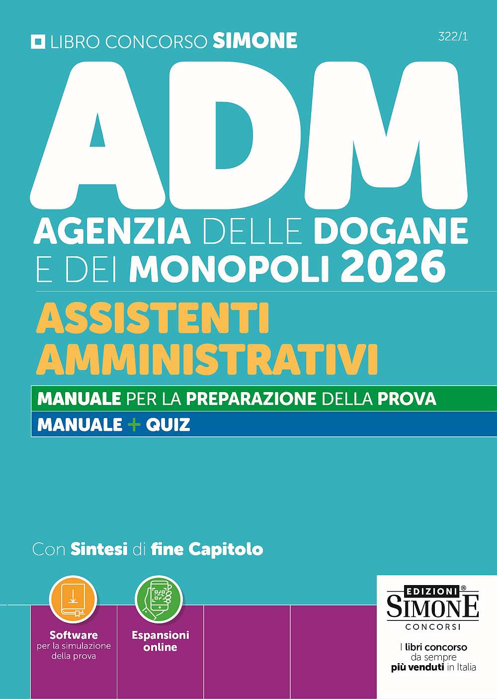manuale Concorso ADM Agenzia Dogane assistenti Amministrativi 2026 manuale Concorso ADM Agenzia Dogane assistenti Amministrativi 2026