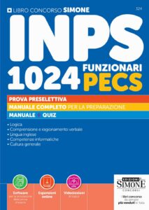 Manuale concorso INPS 1024 funzionari PECS