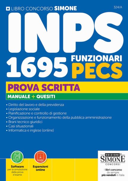 Manuale prova scritta concorso inps funzionari pecs