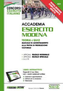 Accademia Esercito Modena - Teoria e Quiz