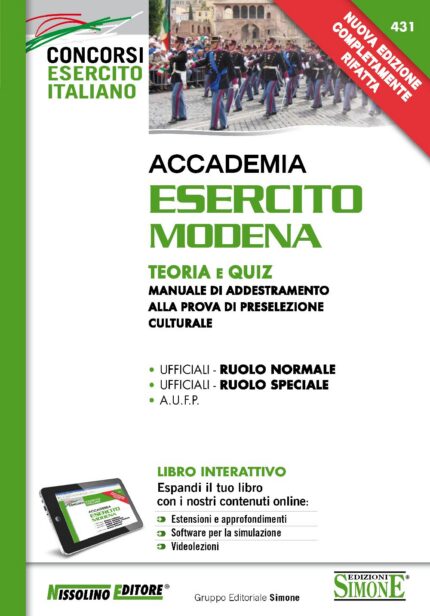 Accademia Esercito Modena - Teoria e Quiz