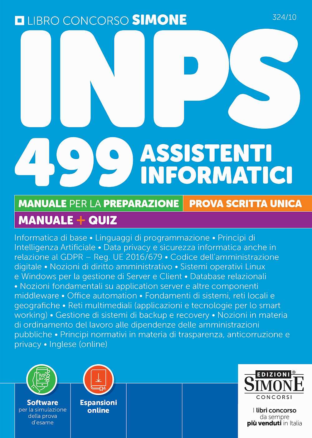 Manuale concorso inps assistenti informatici 2026 Manuale concorso inps assistenti informatici 2026