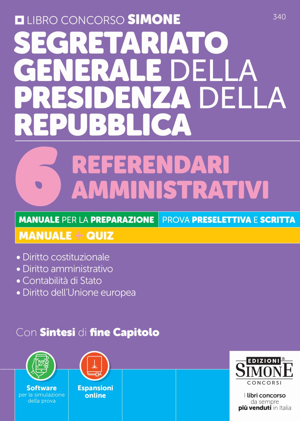 Segretariato generale della Presidenza della Repubblica – 6 Referendari amministrativi Segretariato generale della Presidenza della Repubblica - 6 Referendari amministrativi