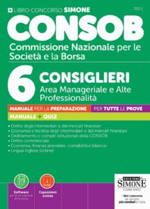 CONSOB – 6 Consiglieri Area Manageriale e Alte Professionalità - Manuale