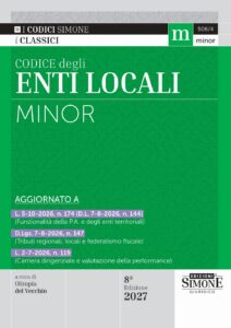 Codice degli Enti Locali minor 2027